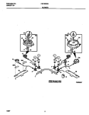 BURNER Diagram and Parts List for FGC6X5XEWA  Frigidaire Cooktop