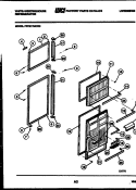 Part Location Diagram of 5303206516 Frigidaire Support