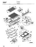 Part Location Diagram of 218884611 Frigidaire Crisper Pan