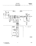 WIRING DIAGRAM Diagram and Parts List for WRT18A0AW4  Westinghouse Refrigerator