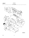 ICE CONTAINER Diagram and Parts List for WRS26MF5AQ4  Westinghouse Refrigerator