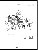 FUNCTIONAL PARTS Diagram and Parts List for MCT1390P3  Frigidaire Microwave