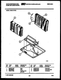 UNIT PARTS Diagram and Parts List for WAH117P2T2  Frigidaire Air Conditioner