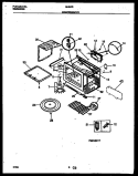 WRAPPER AND BODY PARTS Diagram and Parts List for 56-5472-10-04  Tappan Microwave