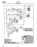 WIRING DIAGRAM Diagram and Parts List for FEC3X9XCB1  Frigidaire Cooktop
