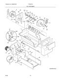 ICE CONTAINER Diagram and Parts List for PHS6LE6HSB0  Frigidaire Refrigerator
