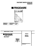 COVER Diagram and Parts List for FWX233RES2  Frigidaire Washer