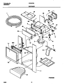 ICE DISPENSER Diagram and Parts List for FRS20ZSHB0  Frigidaire Refrigerator