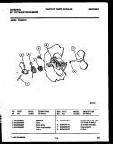 CAM Diagram and Parts List for DP400PD1  Uni Dishwasher