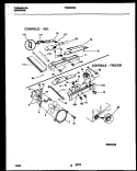 REFRIGERATOR CONTROL ASSEMBLY, DAMP Diagram and Parts List for FRS22WNBW0  Frigidaire Refrigerator