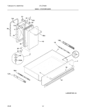 Part Location Diagram of 318048225 Frigidaire LINER