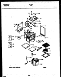 BODY PARTS Diagram and Parts List for 30-4972-23-01  Tappan Range