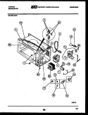 FUNCTIONAL PARTS Diagram and Parts List for 56-2259-10-16  Tappan Microwave