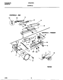 CONTROLS Diagram and Parts List for GRS24WNCD3  Gibson Refrigerator