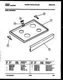 Part Location Diagram of 5303271890 Frigidaire CHANNEL-TOP STIFFNE