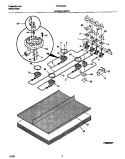 BURNER PARTS Diagram and Parts List for TGC3X4XCCA  Tappan Cooktop