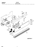 CONTROL PANEL Diagram and Parts List for FEB798CCSE  Frigidaire Wall Oven