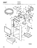ICE DISPENSER Diagram and Parts List for FRS20WRHW2  Frigidaire Refrigerator