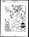 BODY PARTS Diagram and Parts List for 30-4382-23-02  Tappan Range