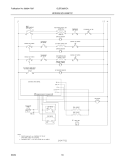 WIRING SCHEMATIC Diagram and Parts List for GLEF369DCA  Frigidaire Range