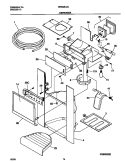 ICE DISPENSER Diagram and Parts List for MRS26LGJB0  Frigidaire Refrigerator