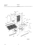 SYSTEM Diagram and Parts List for FRS24ZRHB5  Frigidaire Refrigerator