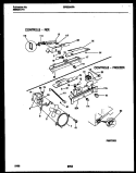 CONTROLS - REFRIGERATOR AND CONTROLS - Diagram and Parts List for GRS20HRAD0  Gibson Refrigerator