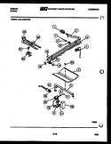 BURNER PARTS Diagram and Parts List for CGC1M3WSTB  Gibson Range