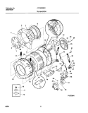 Part Location Diagram of 137108000 Frigidaire Drain Pump - 60Hz 120V