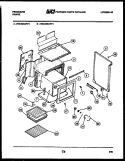 BODY PARTS Diagram and Parts List for RGC32BAH3  Frigidaire Range