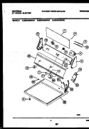 Part Location Diagram of 13129000 Frigidaire PANEL-CONTROL