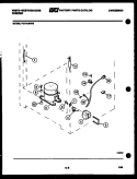 SYSTEM PARTS Diagram and Parts List for FU134JRW5  Frigidaire Freezer