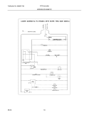 WIRING SCHEMATIC Diagram and Parts List for FFTR1515LW2  Frigidaire Refrigerator