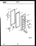 REFRIGERATOR DOOR PARTS Diagram and Parts List for GRS20HRAD0  Gibson Refrigerator