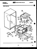 Part Location Diagram of 3200616 Frigidaire FRAME-FULL SHELF