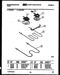 BROILER PARTS Diagram and Parts List for KF320JDD1  Kelvinator Range