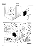 SYSTEM Diagram and Parts List for FRS26KW3AW6  Frigidaire Refrigerator