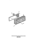 CABINET LID Diagram and Parts List for CFS16DW1  Frigidaire Freezer