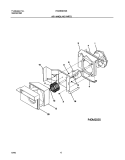 AIR HANDLING PARTS Diagram and Parts List for FAC083K7A5  Frigidaire Air Conditioner