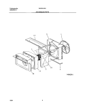 AIR HANDLING Diagram and Parts List for FAS255J2A2  Frigidaire Air Conditioner