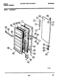 Part Location Diagram of 5303925293 Frigidaire Outder Door Panel - White