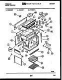 BODY PARTS Diagram and Parts List for REG533DW3  Frigidaire Range