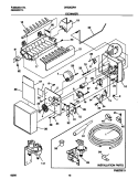 ICE MAKER Diagram and Parts List for GRS20ZRHW3  Gibson Refrigerator