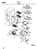 CONTROLS Diagram and Parts List for FRS24WNGW0  Frigidaire Refrigerator