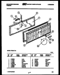 Part Location Diagram of 5300175342 Frigidaire PANEL