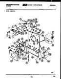 CONSOLE, CONTROL AND DOOR PARTS Diagram and Parts List for LT200PXW1  Frigidaire Washer