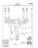 WIRING DIAGRAM Diagram and Parts List for FEF316BSA  Frigidaire Range