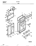 Part Location Diagram of 5303309864 Frigidaire BIN-DOOR