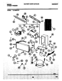 SYSTEM Diagram and Parts List for UL1950ECW4  Electrolux Freezer
