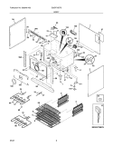 Part Location Diagram of 5304452870 Frigidaire Element,bake